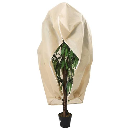 vidaXL Plantenhoes met ritssluiting 70 g/m² 3,14x2,5 m, Tuin en Terras, Overige Tuin en Terras, Nieuw, Verzenden