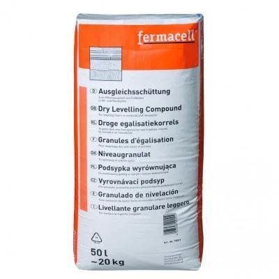 Fermacell droge egalisatiekorrels 20 kg, Doe-het-zelf en Verbouw, Isolatie en Afdichting, Vloerisolatie, Nieuw, Overige materialen