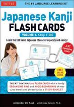9784805311745 Japanese Kanji Flash Cards Kit Volume 1, Nieuw, Alexander Kask, Verzenden