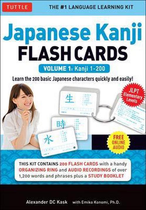 9784805311745 Japanese Kanji Flash Cards Kit Volume 1, Boeken, Studieboeken en Cursussen, Nieuw, Verzenden