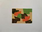 Serge Poliakoff (1900-1969) - Composition verte, beige,, Antiek en Kunst, Antiek | Overige Antiek