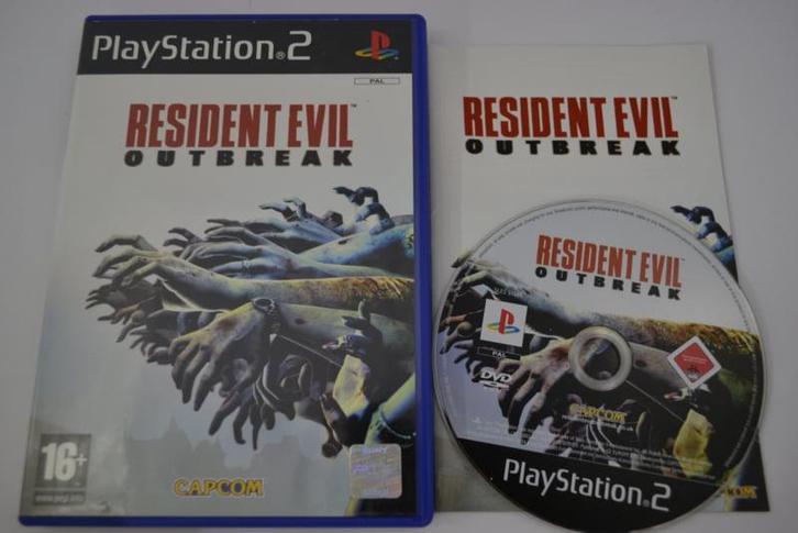 Resident Evil Outbreak (PS2 PAL), Spelcomputers en Games, Games | Sony PlayStation 2, Zo goed als nieuw, Verzenden