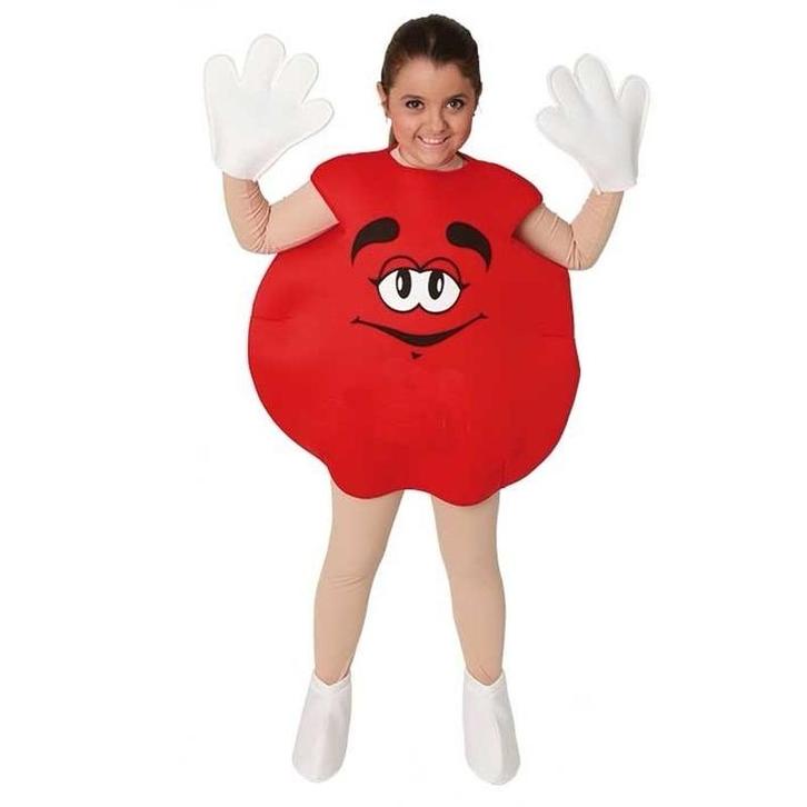 Rode snoep feestkleding kinderen - Funny overig, Kinderen en Baby's, Carnavalskleding en Verkleedspullen, Ophalen of Verzenden