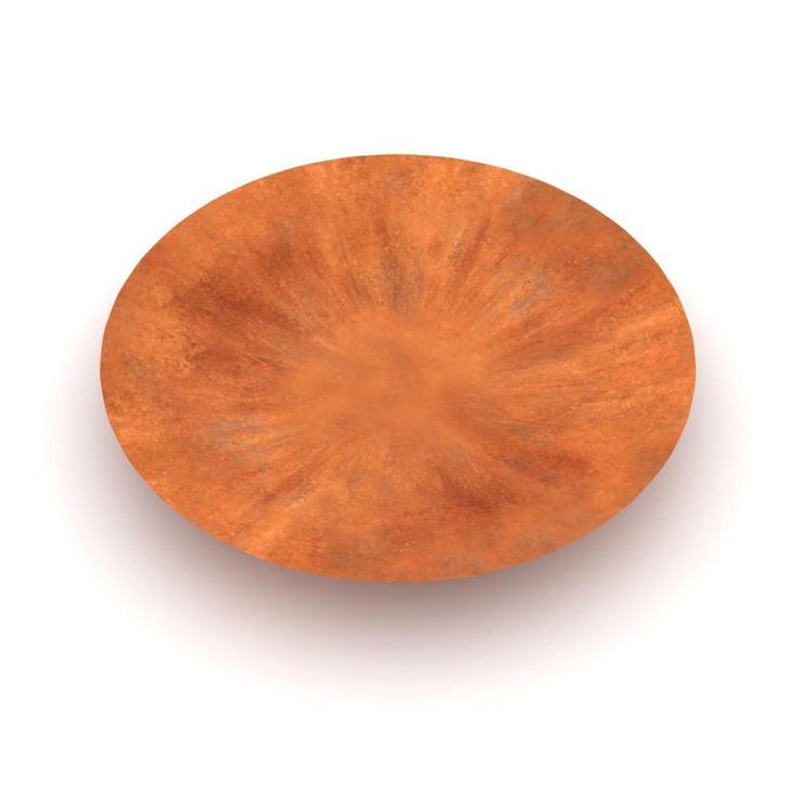 Geroba Diablo 05 vuurschaal rond 1500x201mm - Cortenstaal, Tuin en Terras, Vuurschalen, Nieuw, Verzenden