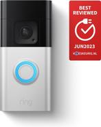 Ring Battery Video Doorbell Plus - slimme deurbel - top tot, Verzenden, Zo goed als nieuw