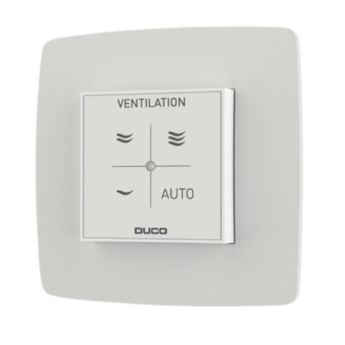 [TweedeKans] Duco bedieningsschakelaar RF batterij -WIT, Doe-het-zelf en Verbouw, Ventilatie en Afzuiging, Gebruikt, Verzenden