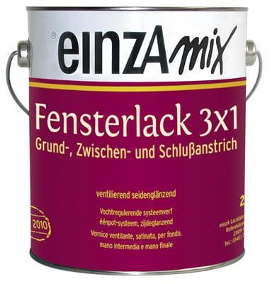 einzA Fensterlack 3x1 - alle kleuren - 500 ml - Schakelverf, Doe-het-zelf en Verbouw, Verf, Beits en Lak, Lak, Overige kleuren