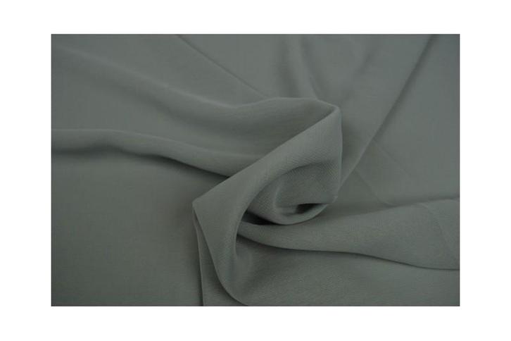15 meter chiffon stof - Zilvergrijs, Hobby en Vrije tijd, Stoffen en Lappen, 120 cm of meer, 200 cm of meer, Grijs, Nieuw, Polyester