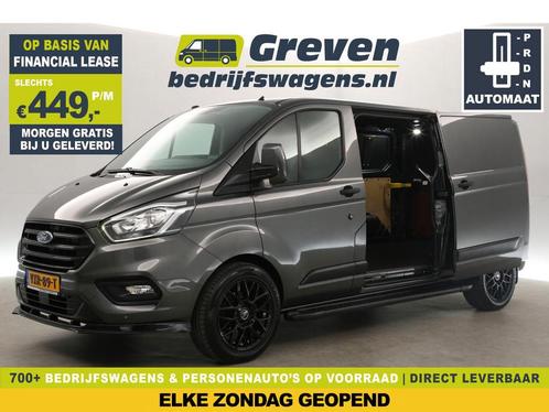 Ford Transit Custom 300 2.0 TDCI L2H1 Limited 170PK €449pm, Auto's, Bestelauto's, Te koop, Automaat, Financial lease, Diesel, Zilver of Grijs