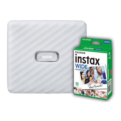 Fujifilm Instax Wide Link White incl. 10 fotos, Audio, Tv en Foto, Fotografie | Fotopapier, Nieuw, Ophalen of Verzenden