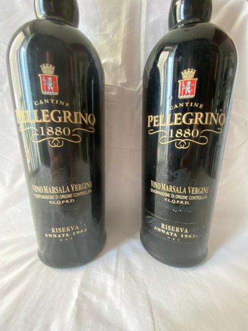 1962 Cantine Pellegrino, Vino Marsala Vergine Riserva -, Verzamelen, Wijnen