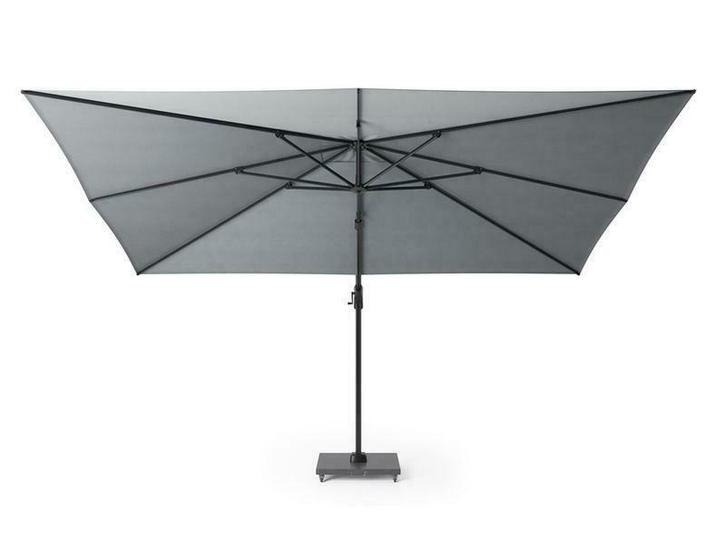 platinum zweefparasol Challenger T¹ premium 4x3 Manhattan, Tuin en Terras, Parasols, Zweefparasol, Nieuw, 3 tot 4 meter, Kantelbaar