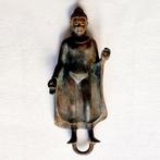 Pala-cultuur Brons XS Miniatuur Bodhisattva Beeldje - 63 mm, Antiek en Kunst