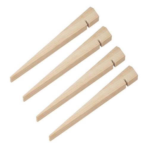 ProPlus Houten tentharingen - strand - 30 cm - set van 4..., Caravans en Kamperen, Kampeeraccessoires, Nieuw, Ophalen of Verzenden