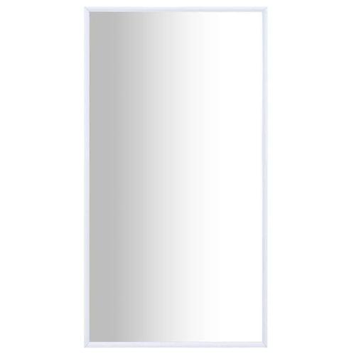 Spiegel 100x60 wit - Retourdeal - Stijlvolle Wanddecorati..., Huis en Inrichting, Woonaccessoires | Spiegels, Rechthoekig, Nieuw