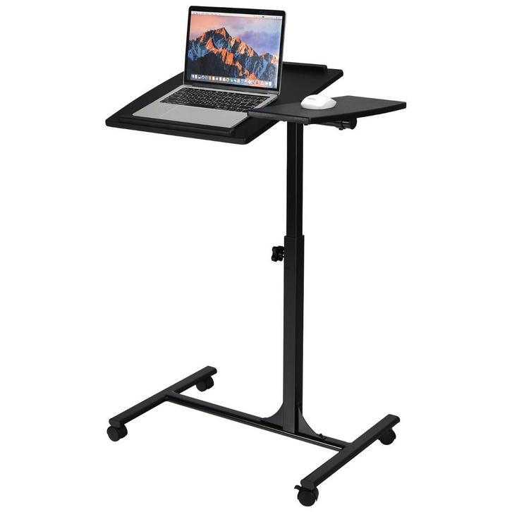 LIVSK Multifunctionele Laptoptafel met Wielen - Verstelbare, Computers en Software, Laptoptafels, Nieuw, Verzenden