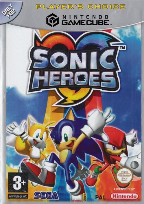 Sonic Heroes (players choice)(zonder handleiding) (GameC..., Spelcomputers en Games, Games | Nintendo GameCube, Gebruikt, Verzenden