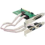 DeLOCK seriële/parallelle PCI kaart met 1 25-pins, Nieuw, Ophalen of Verzenden