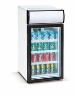 Display koelkast | Zwart/ Wit | 50x46x(h)98 cm | 84 L, Verzenden, Nieuw in verpakking