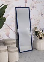 BERLIJN BLAUWE WANDSPIEGEL CM 55X2X150 ( BINNENSPIEGEL, Huis en Inrichting, Woonaccessoires | Spiegels, Ophalen of Verzenden, Nieuw