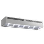 GGM Gastro | Inductie doosmodel afzuigkap - 4000mm - met |, Onderbouw afzuigkap, Verzenden, Inbouw, Motor