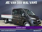 Peugeot Boxer | 2.2 Blue HDi 140 pk Pick up 7 Persoons, Auto's, Gebruikt, Euro 6, Zwart, Dealer onderhouden