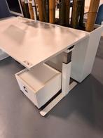 Palmberg Crew gasveer zit-sta bureau showroommodel 180x80, Vergader- of Presentatieruimte, Ophalen of Verzenden, Gebruikt, Bureau