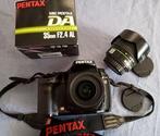 Pentax K10D + DA 18-55mm f 3,5 + SMC DA 35mm f2,5 Digitale, Audio, Tv en Foto, Fotocamera's Digitaal, Nieuw