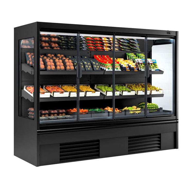 GGM Gastro | Wandkoeling - 2580mm - 740 liter - met 4 |, Witgoed en Apparatuur, Koelkasten en IJskasten, Verzenden