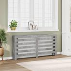 vidaXL Radiatorombouw 175x20x82 cm bewerkt hout betongrijs, Doe-het-zelf en Verbouw, Verwarming en Radiatoren, Verzenden, Nieuw