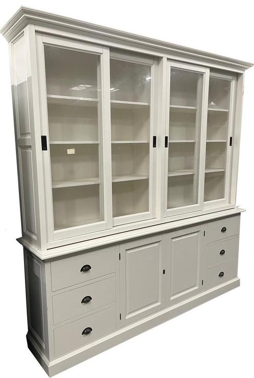 Buffetkast Doesburg wit 240 x 240cm, Huis en Inrichting, Kasten | Buffetkasten, Ophalen of Verzenden