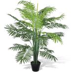 Kunst Phoenix palmboom met pot 130 cm (Kunstgras-Planten), Tuin en Terras, Nieuw, Verzenden