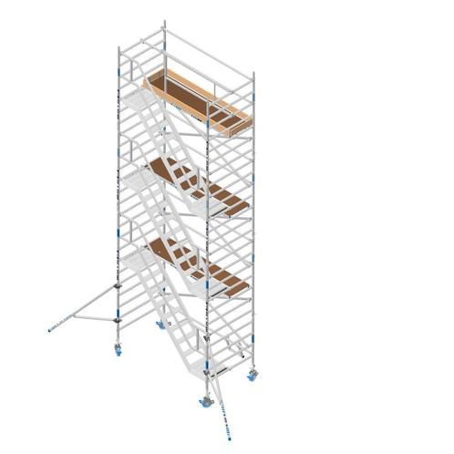 ASC trappentoren 135 x 250 x 8 mtr. WH, Doe-het-zelf en Verbouw, Ladders en Trappen, Trap, Nieuw, Verzenden