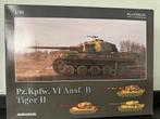 Eduard 1/35 Pz.Kpfw.Vl Ausf.B Tiger ll  3715, Hobby en Vrije tijd, Modelbouw | Auto's en Voertuigen, Overige merken, Tank, 1:32 tot 1:50