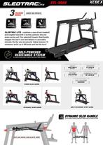 Xebex Sledtrac Lite 5000 - Loopband tr-50 Virtufit, Ophalen, Nieuw, Loopband