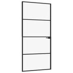 Binnendeur 93x201 Zwart Aluminium - Retourdeal - Bespaar nu!, 80 tot 100 cm, Binnendeur, Nieuw, Ophalen of Verzenden