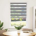 vidaXL Duo Rolgordijn 90x150cm Grijs, Huis en Inrichting, Verzenden, Nieuw, Grijs