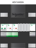 Schneider groepenkast 1 fase met 2 aardlekautomaten en, Ophalen of Verzenden, Nieuw