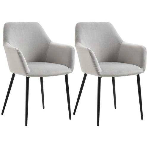 TRUUSK Eetkamerstoelen Set Van 2, Keukenstoel Met Rugleuning, Huis en Inrichting, Stoelen, Nieuw, Verzenden