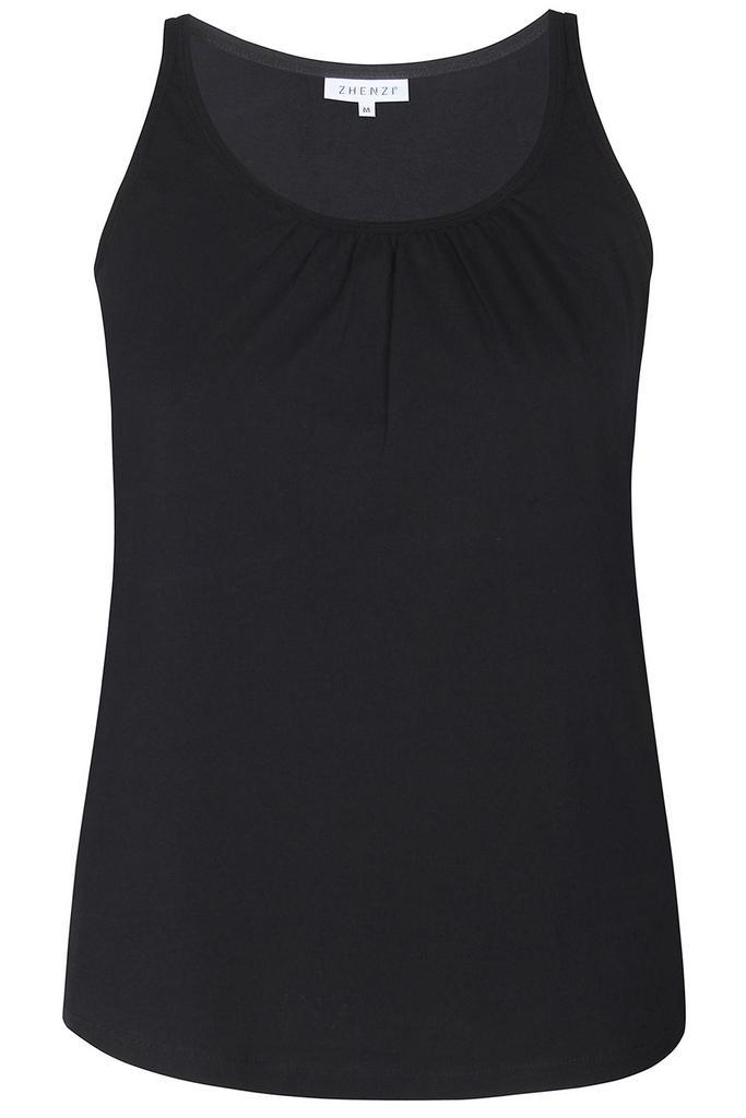 Zhenzi singlet ASHA rimpel pas Maat:, Kleding | Dames, Tops, Overige kleuren, Nieuw, Verzenden