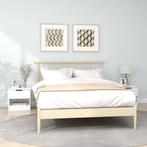 vidaXL Nachtkastjes 2 st bewerkt hout wit, Huis en Inrichting, Slaapkamer | Nachtkastjes, Minder dan 45 cm, Verzenden, Nieuw, Minder dan 55 cm