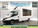 Iveco Daily 35S14 2.3 410 Foodtruck Verkoopwagen €581pm, Auto's, Iveco, Wit, Nieuw, Lease