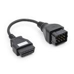 Renault 12 Pins OBD1 - 16 Pins OBD2 Verloopkabel Vrachtwagen, Auto diversen, Verzenden, Nieuw