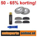 Remschijven + Remblokken Mitsubishi Starion achterzijde, Auto-onderdelen, Verzenden, Nieuw, Mitsubishi