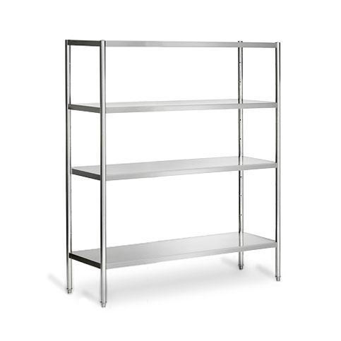 GGM Gastro | RVS opbergrek PREMIUM - 2000x490mm | ERP205N, Zakelijke goederen, Horeca | Meubilair en Inrichting, Verzenden