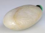 Prachtige Jade Tabaksdoos Gesculpteerd - Jade Pale -