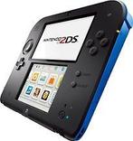 Nintendo 2DS zwartblauw [incl. 4GB geheugenkaart], Blauw, Gebruikt, Verzenden