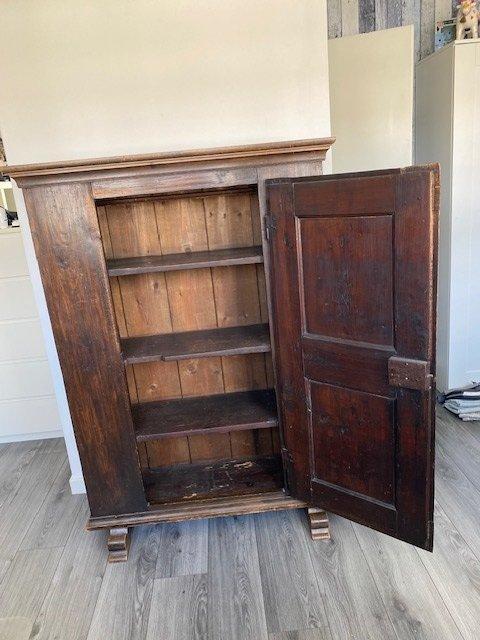 Kast - Eik - Antieke Boerenkast/Spinde, Antiek en Kunst, Antiek | Overige Antiek