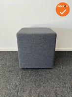 Rohde & Grahl - Poef - met wielen - 47.5x45x45cm - Antraciet, Vergader- of Presentatieruimte, Ophalen of Verzenden, Gebruikt, Stoel