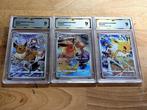 Pokémon - 3 Graded card - Eevee, Flareon, Jolteon GRADES, Hobby en Vrije tijd, Verzamelkaartspellen | Pokémon, Nieuw